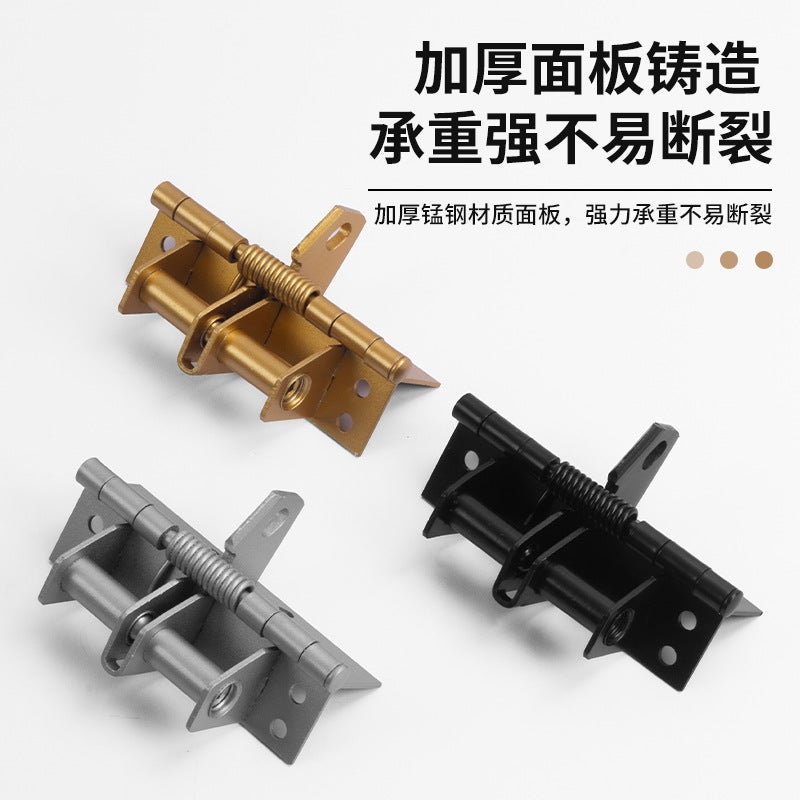 مفصلة باب خشبي أوتوماتيكية مغلقة من الصلب الأيسر 4 بوصة بزاوية 90 درجة مفصلة باب غير مرئية مفصلة تحديد موقع المفصلة - Image 3